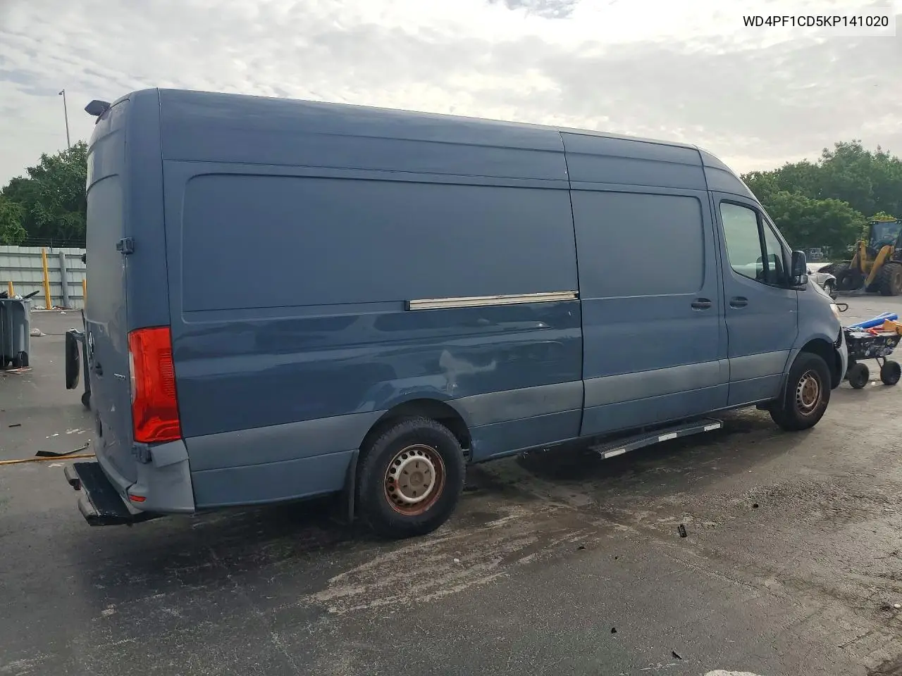 2019 Mercedes-Benz Sprinter 2500/3500 Delivery Van VIN: WD4PF1CD5KP141020 Lot: 59777676