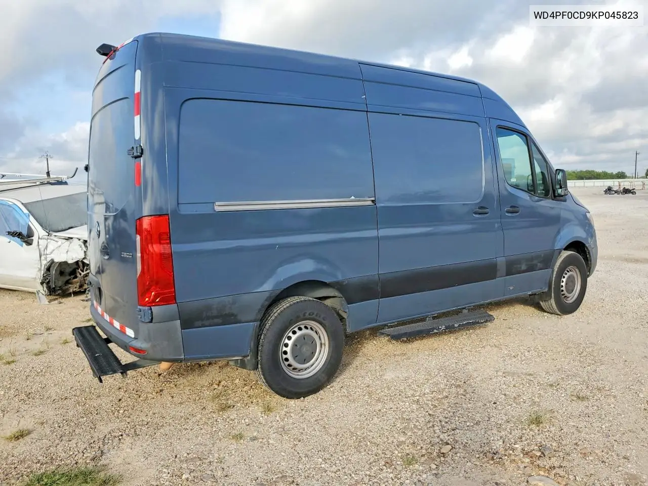 2019 Mercedes-Benz Sprinter 2500/3500 Delivery Van VIN: WD4PF0CD9KP045823 Lot: 59834626