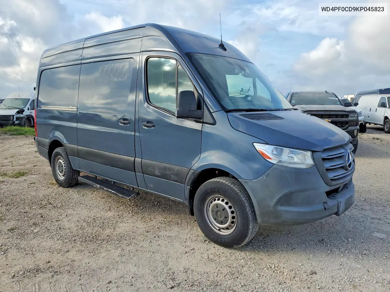 2019 Mercedes-Benz Sprinter 2500/3500 Delivery Van VIN: WD4PF0CD9KP045823 Lot: 59834626
