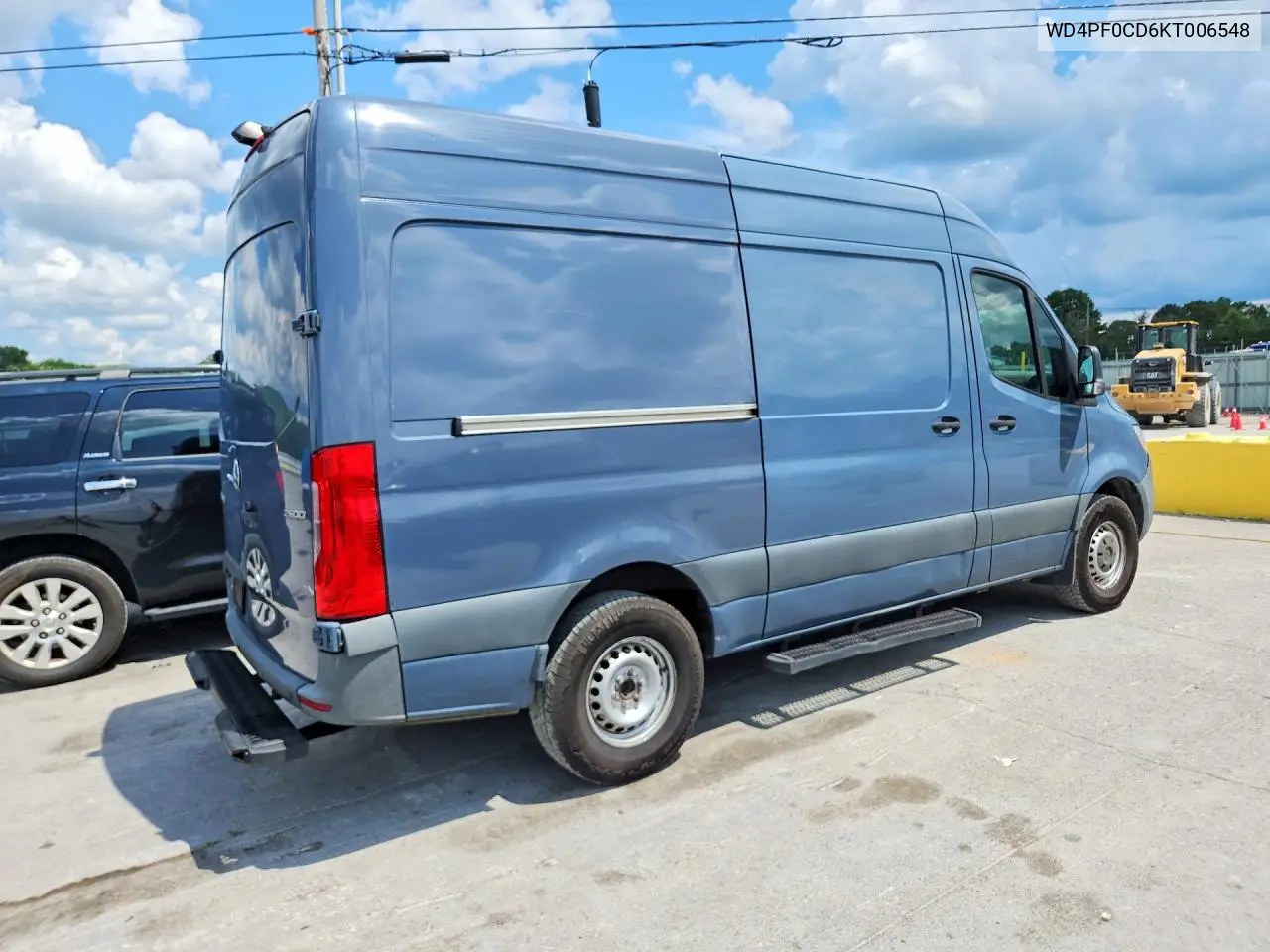 2019 Mercedes-Benz Sprinter 2500/3500 Delivery Van VIN: WD4PF0CD6KT006548 Lot: 59973966