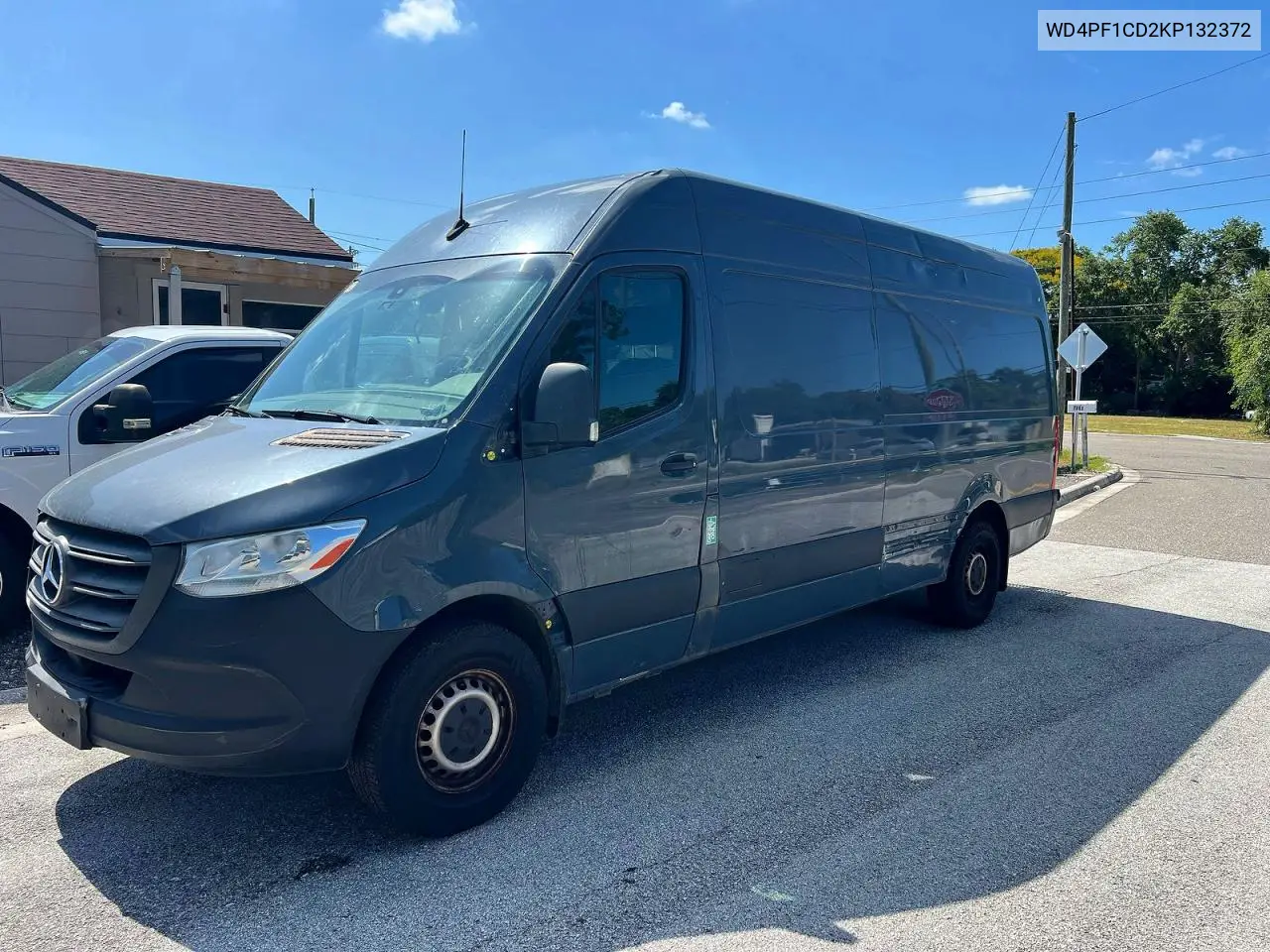 2019 Mercedes-Benz Sprinter 2500/3500 VIN: WD4PF1CD2KP132372 Lot: 60043286