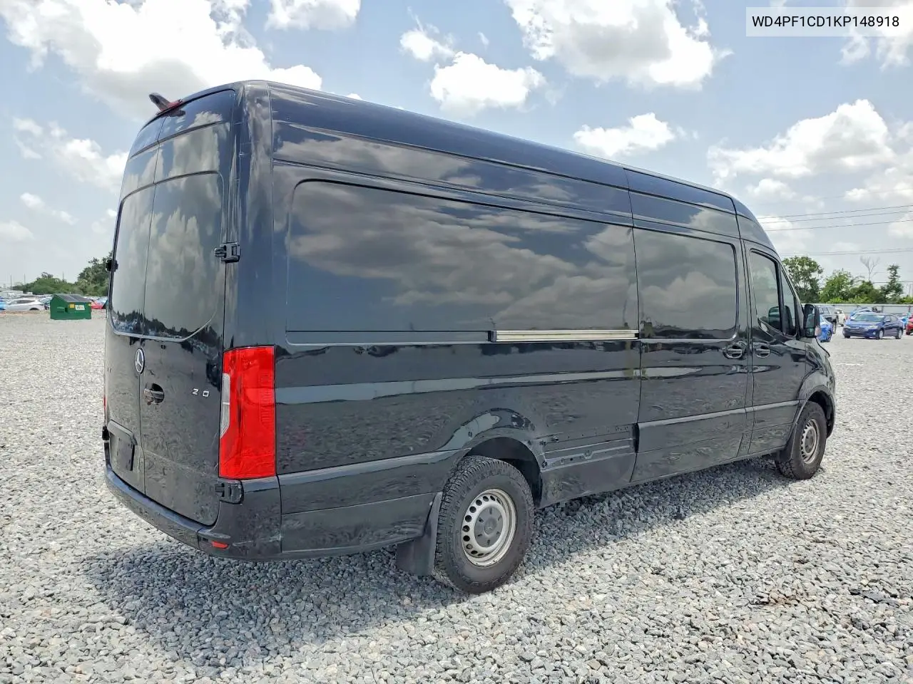 2019 Mercedes-Benz Sprinter 2500/3500 Delivery Van VIN: WD4PF1CD1KP148918 Lot: 60427556