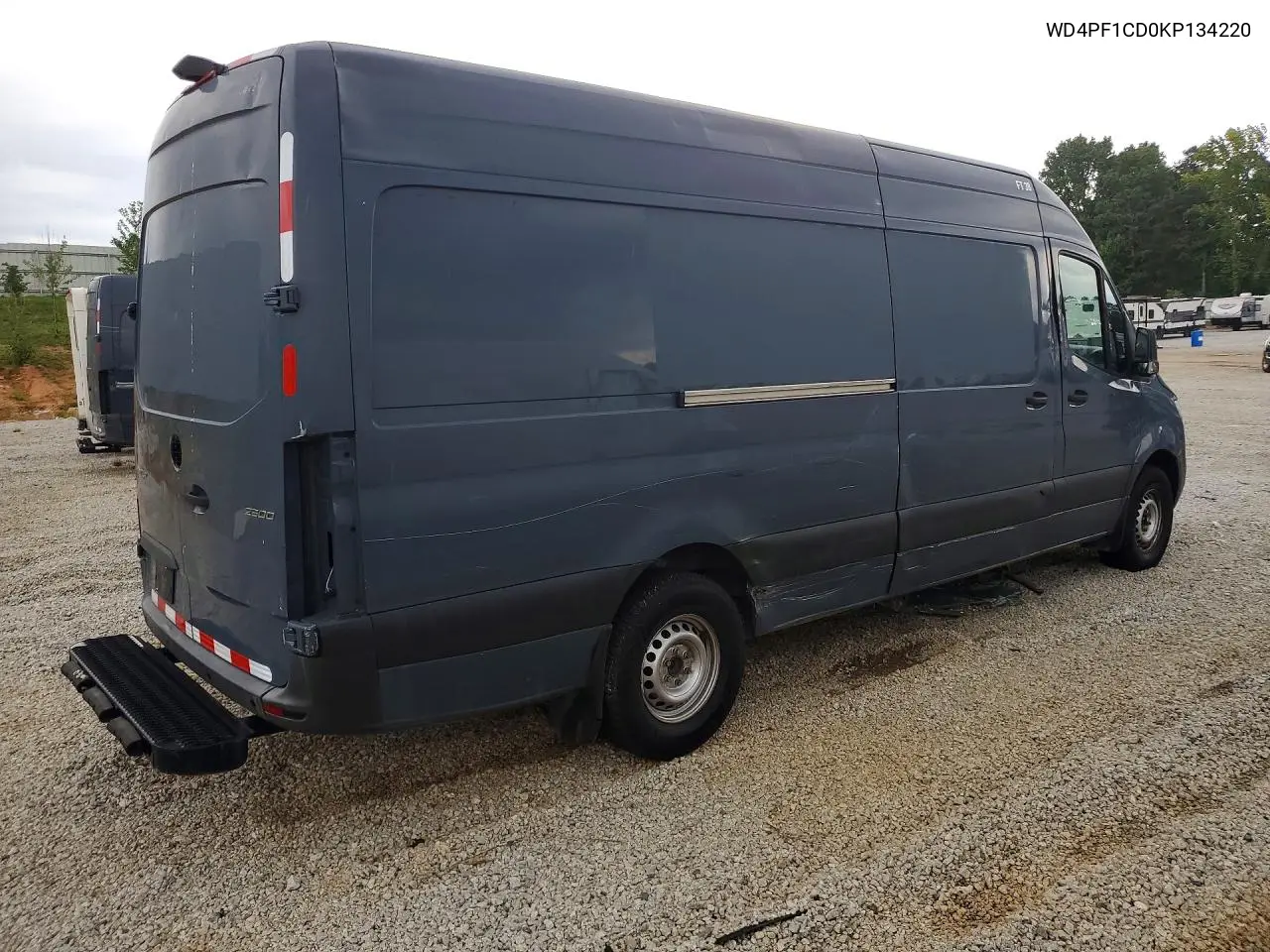 2019 Mercedes-Benz Sprinter 2500/3500 Delivery Van VIN: WD4PF1CD0KP134220 Lot: 60993946