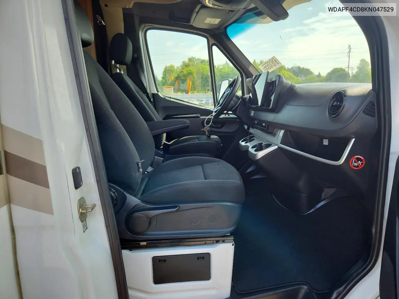 2019 Mercedes Sprinter Rv - Rv VIN: WDAPF4CD8KN047529 Lot: 61610556