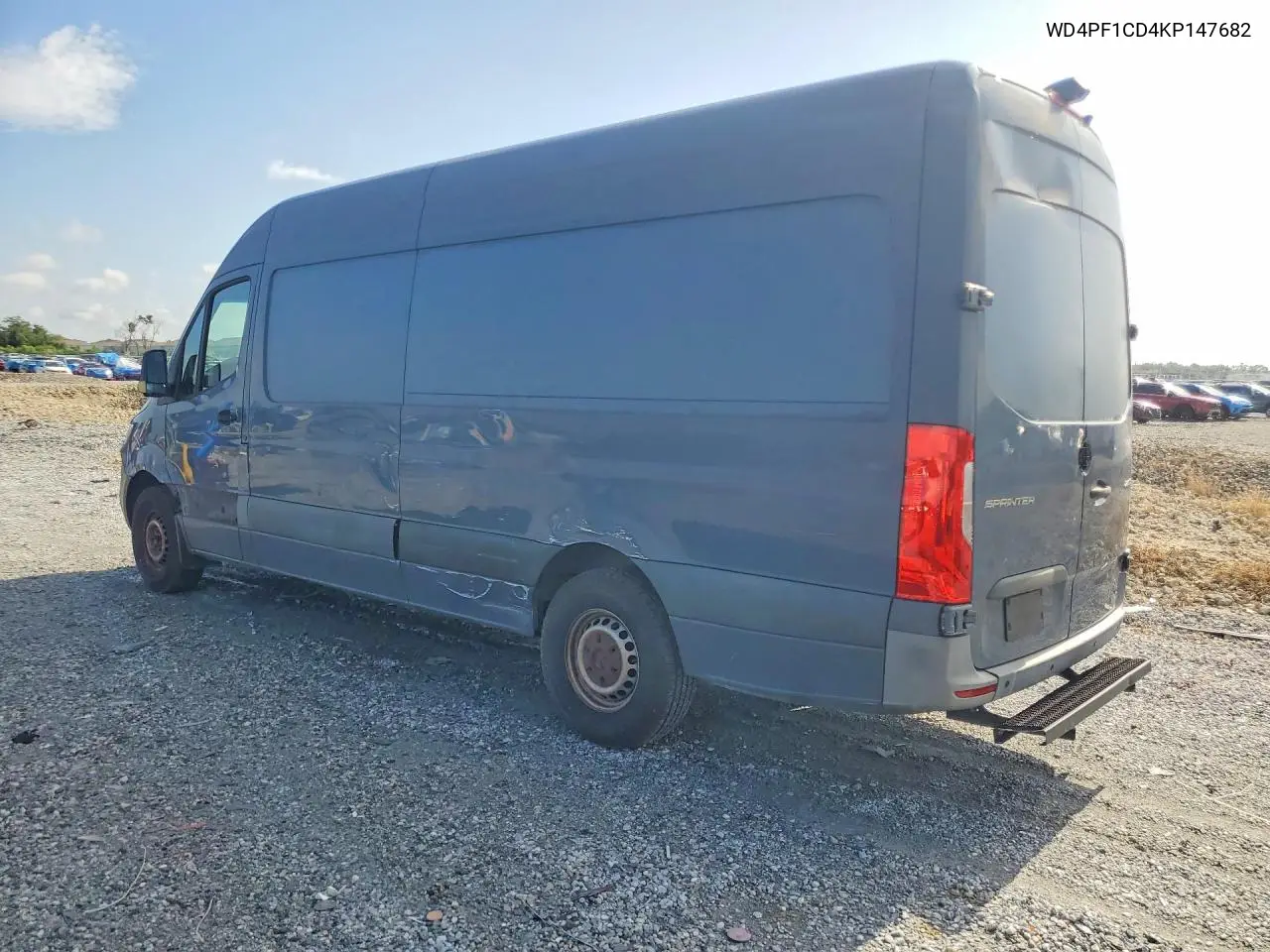 2019 Mercedes-Benz Sprinter 2500/3500 VIN: WD4PF1CD4KP147682 Lot: 61785476