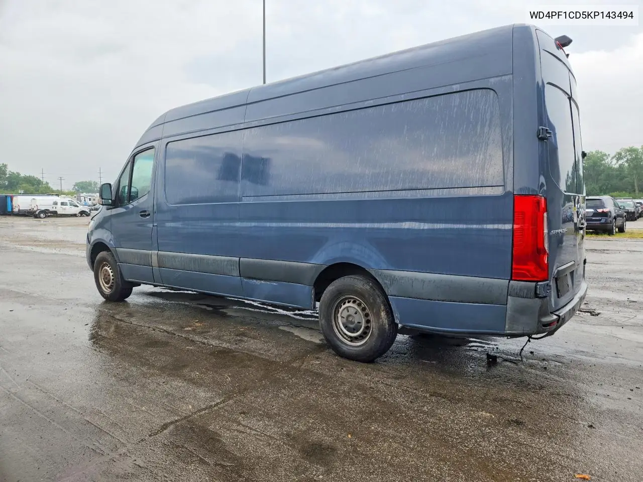 2019 Mercedes-Benz Sprinter 2500/3500 VIN: WD4PF1CD5KP143494 Lot: 62027176