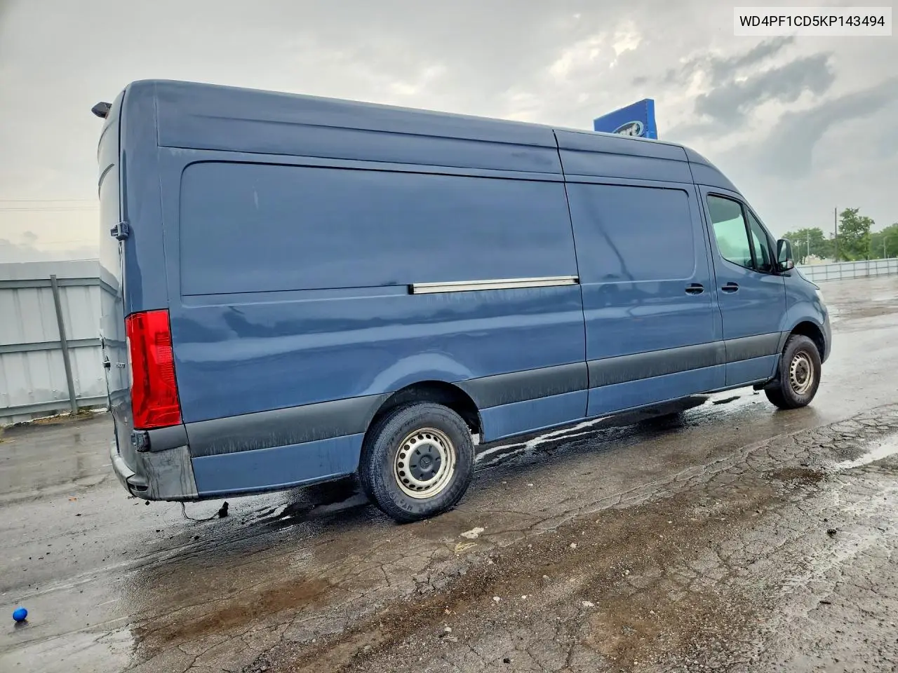 2019 Mercedes-Benz Sprinter 2500/3500 VIN: WD4PF1CD5KP143494 Lot: 62027176