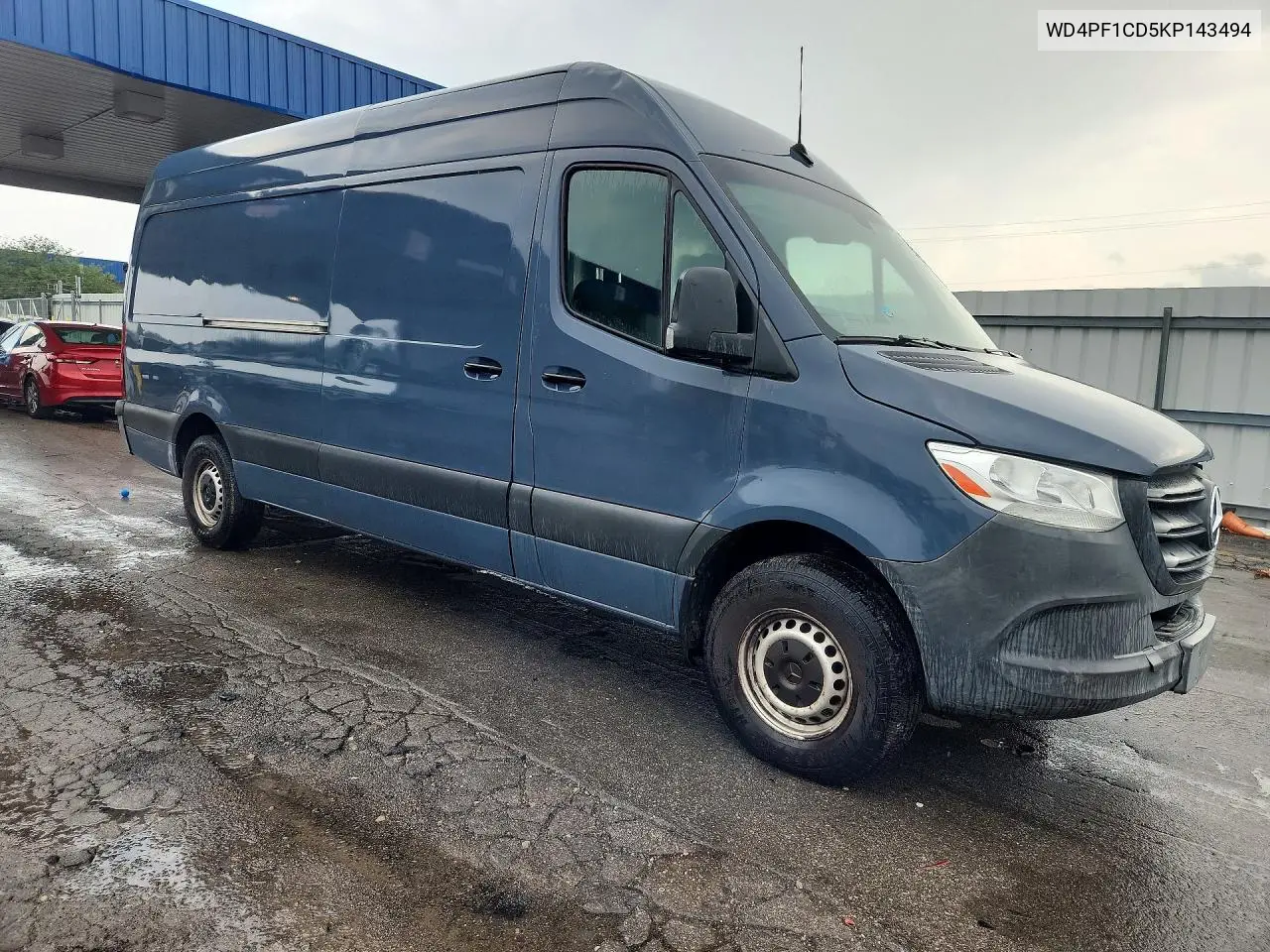 2019 Mercedes-Benz Sprinter 2500/3500 VIN: WD4PF1CD5KP143494 Lot: 62027176