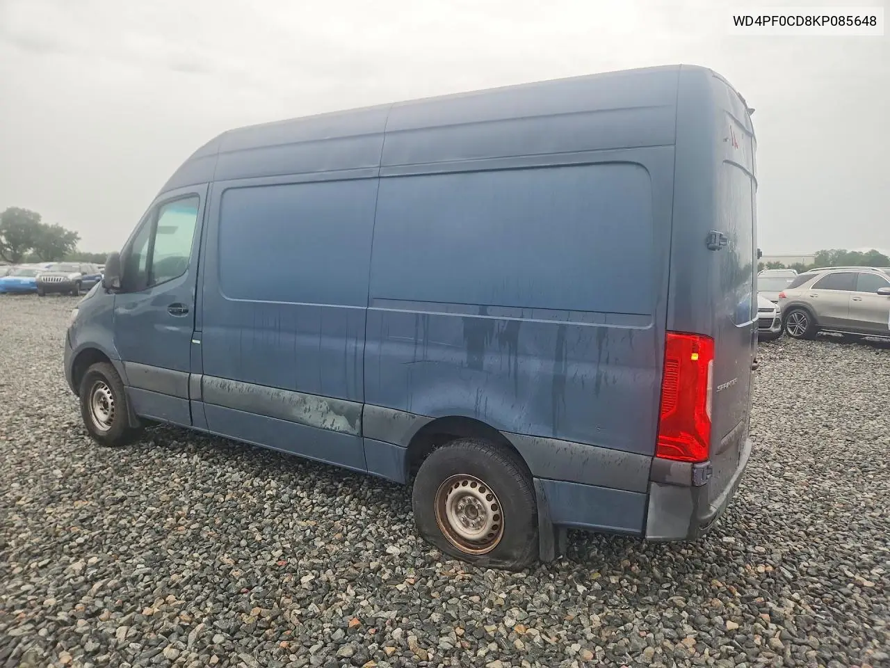 2019 Mercedes-Benz Sprinter 2500/3500 Delivery Van VIN: WD4PF0CD8KP085648 Lot: 79136075