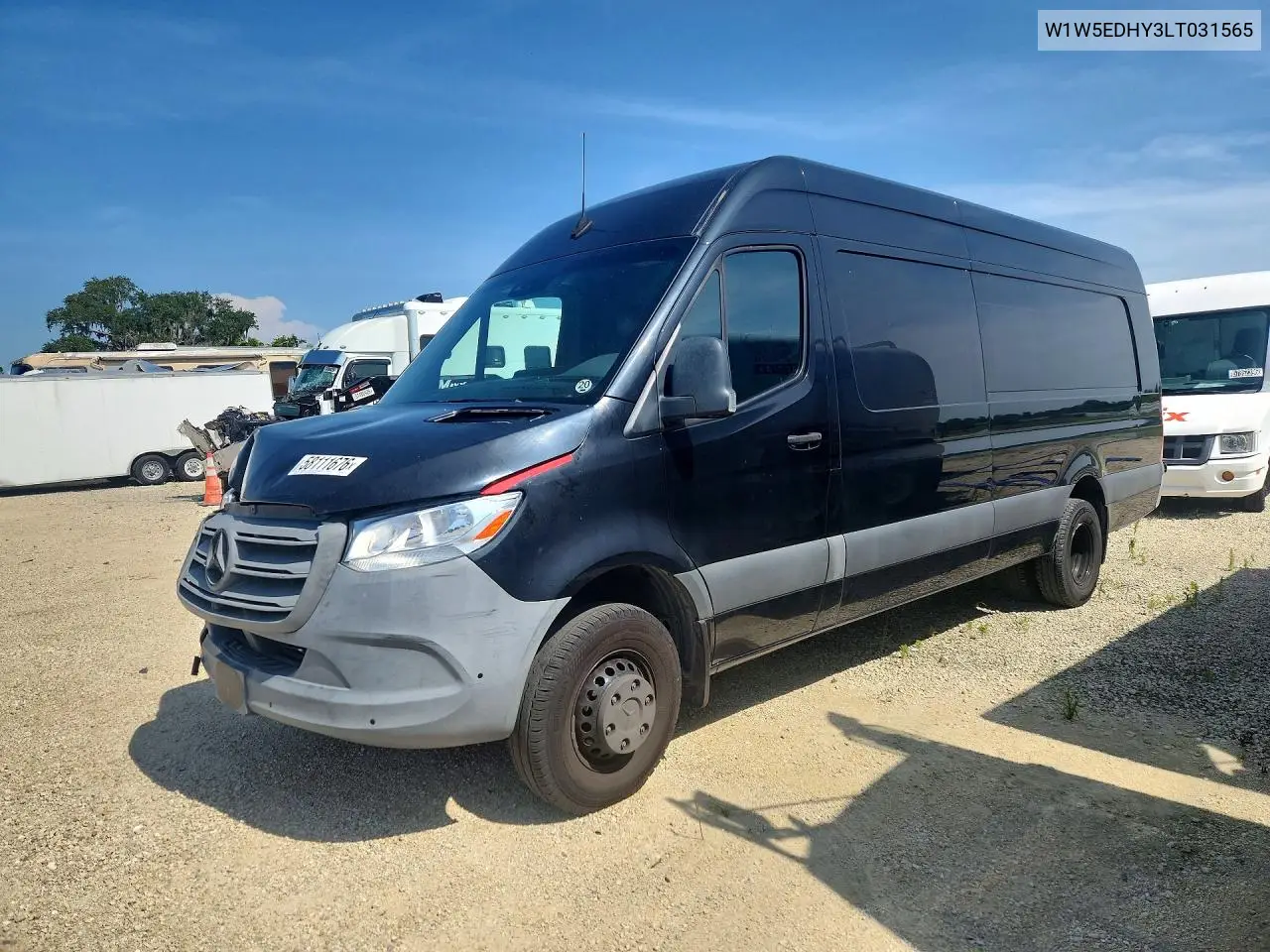 2020 Mercedes-Benz Sprinter 3500 VIN: W1W5EDHY3LT031565 Lot: 58111676