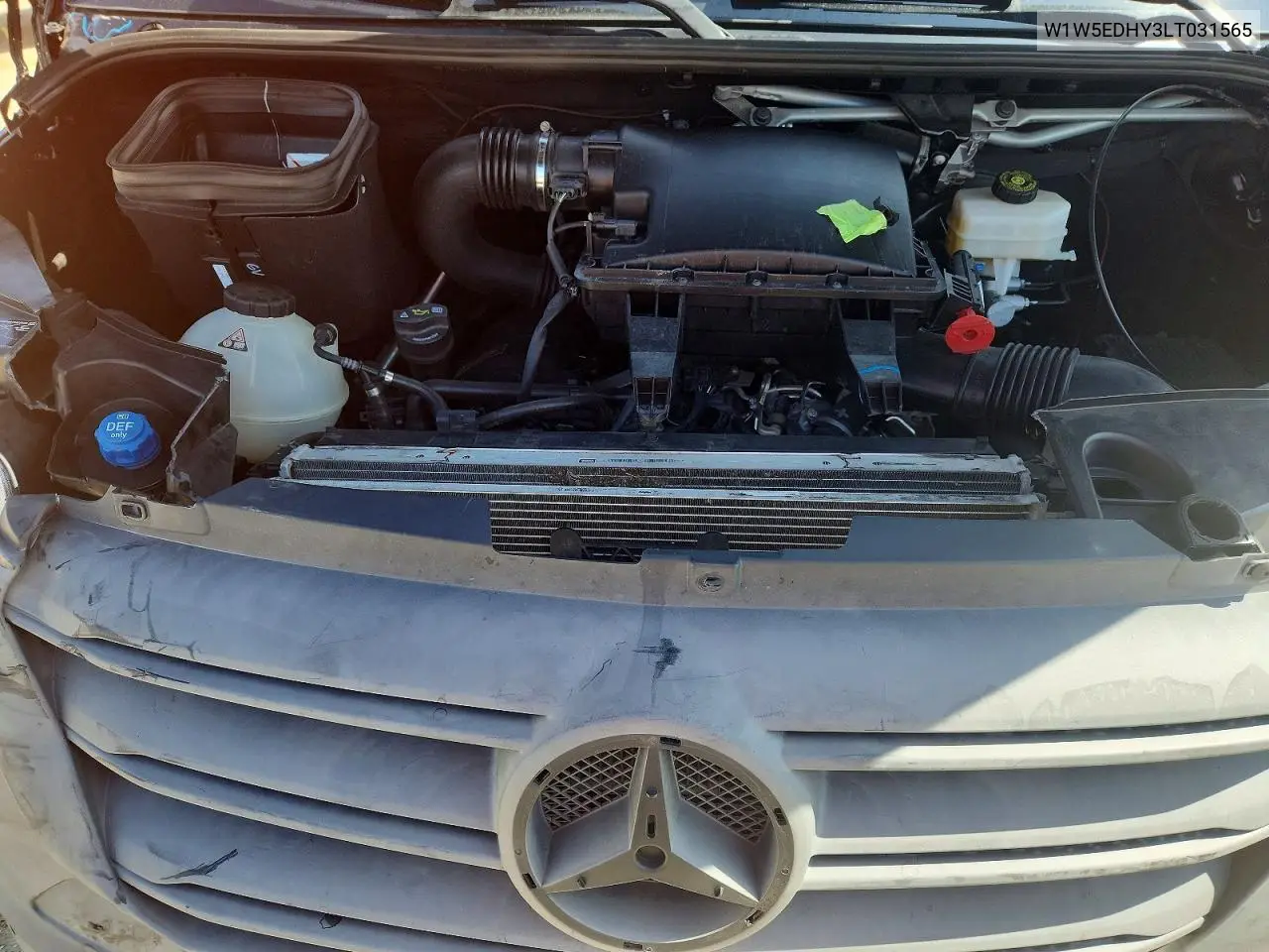 2020 Mercedes-Benz Sprinter 3500 VIN: W1W5EDHY3LT031565 Lot: 58111676