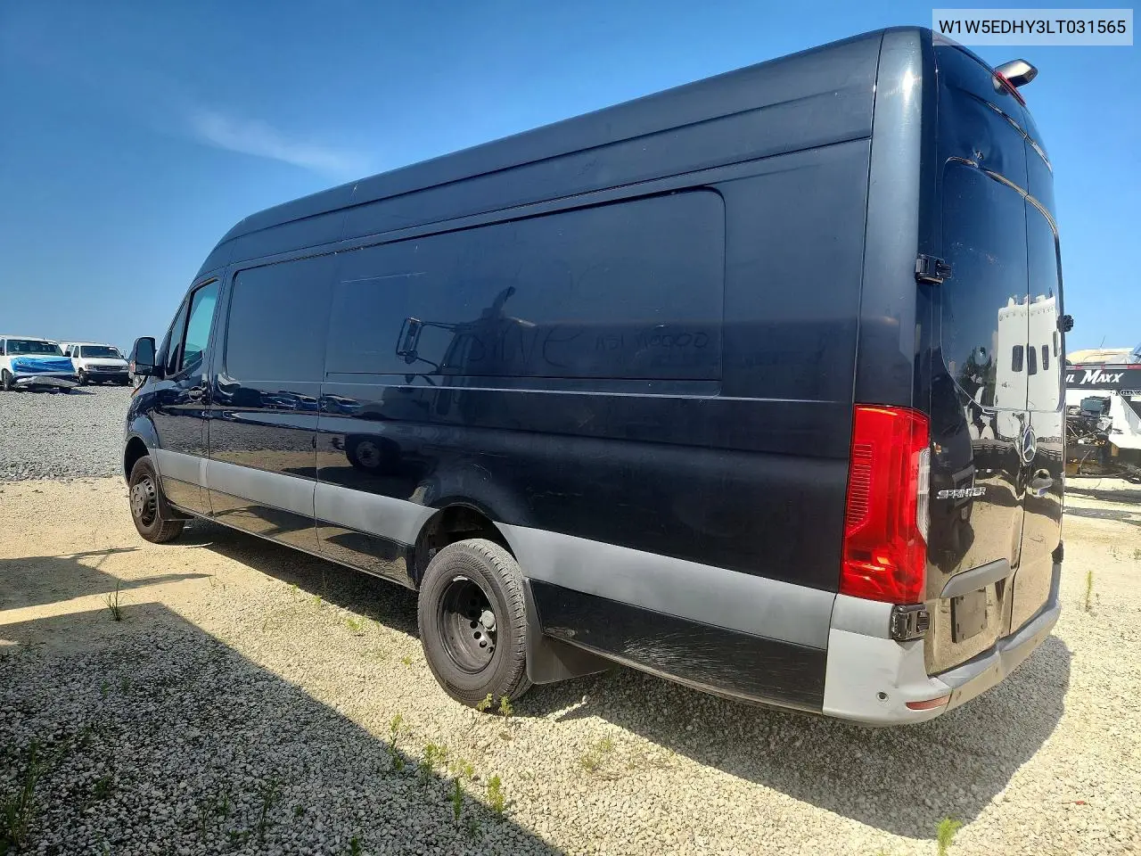 2020 Mercedes-Benz Sprinter 3500 VIN: W1W5EDHY3LT031565 Lot: 58111676