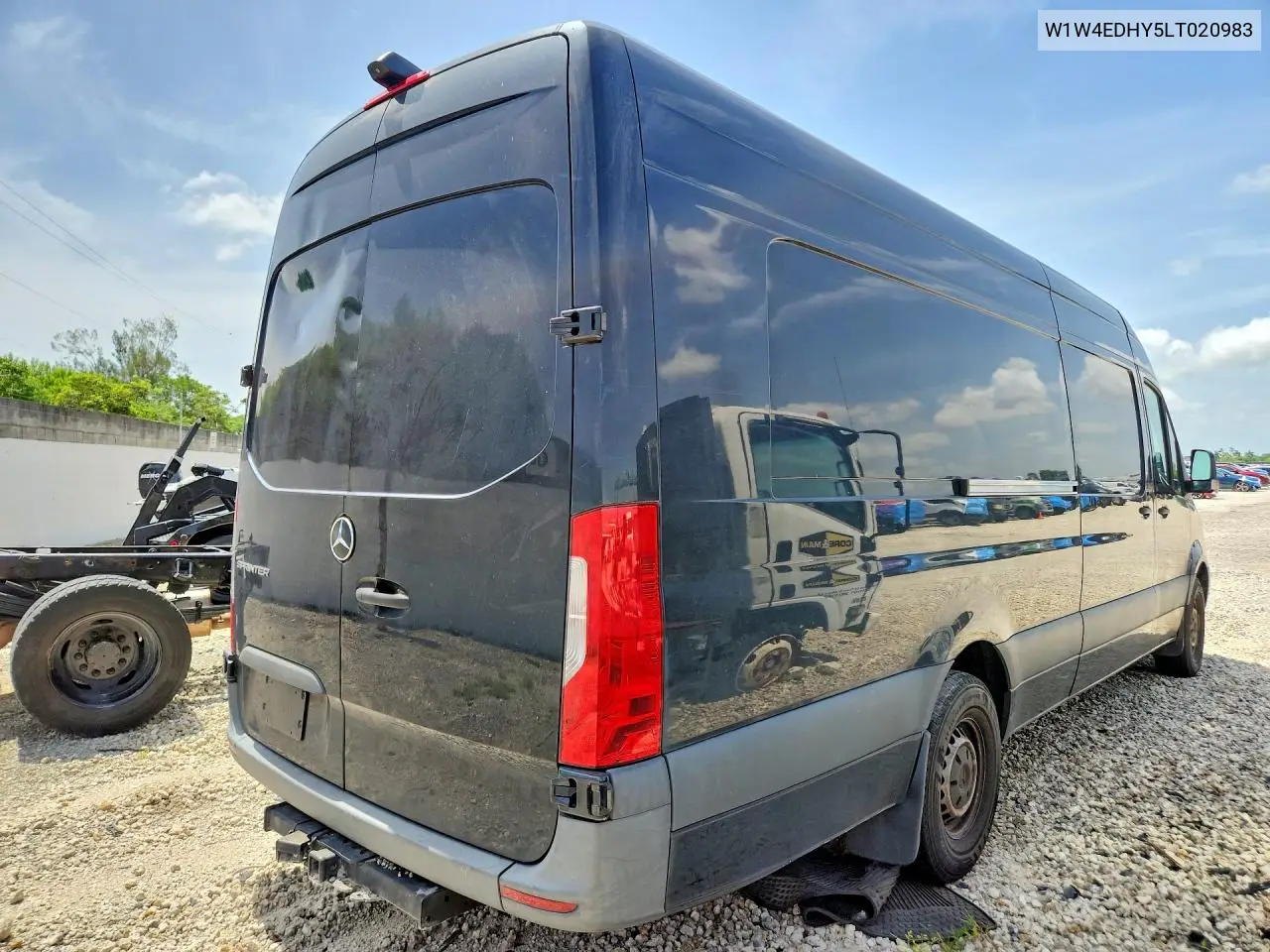 2020 Mercedes-Benz Sprinter 2500 VIN: W1W4EDHY5LT020983 Lot: 60791076