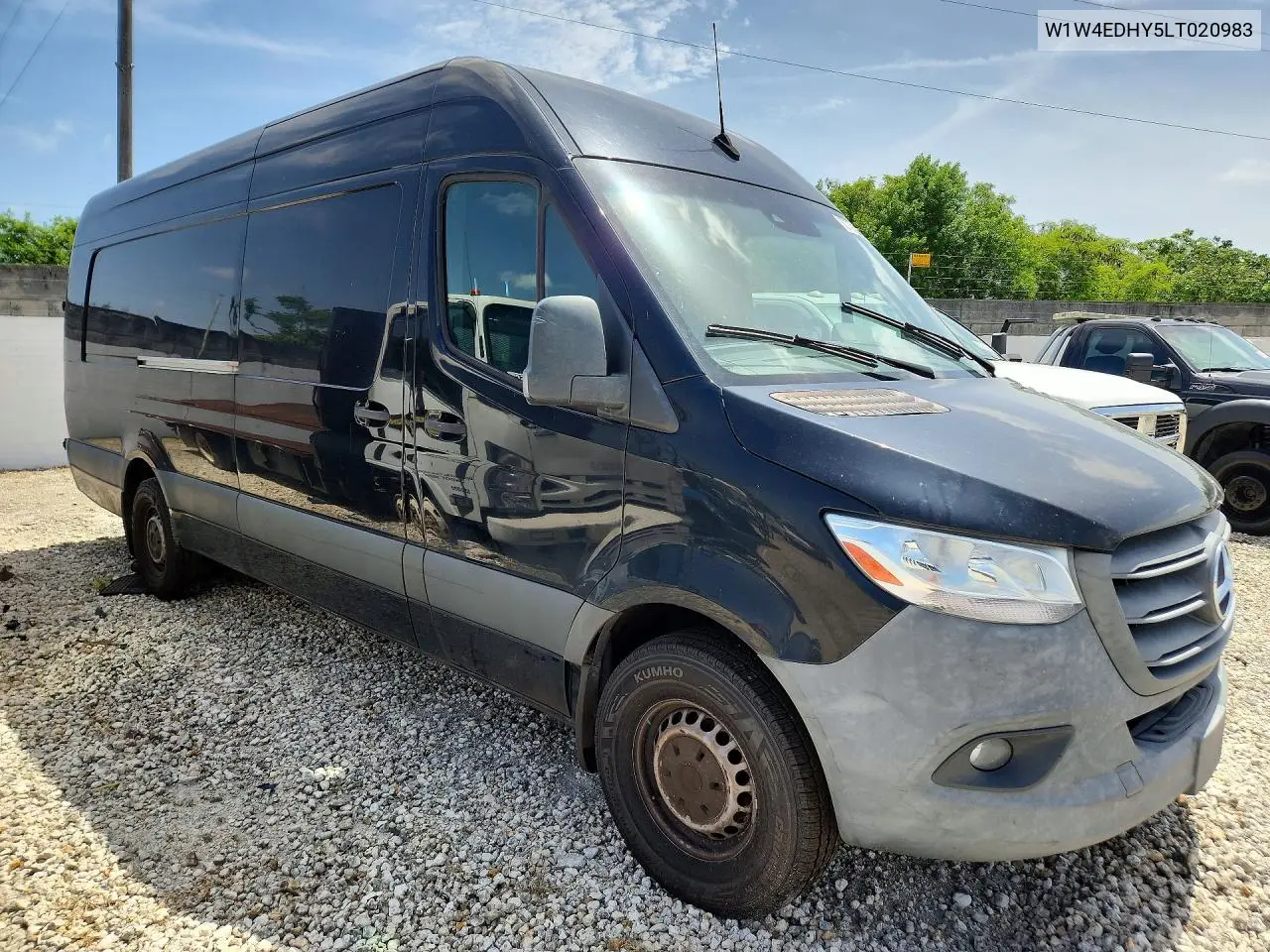 2020 Mercedes-Benz Sprinter 2500 VIN: W1W4EDHY5LT020983 Lot: 60791076