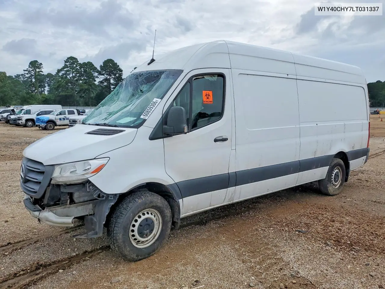 2020 Mercedes-Benz Sprinter 2500 Delivery Van VIN: W1Y40CHY7LT031337 Lot: 60859306