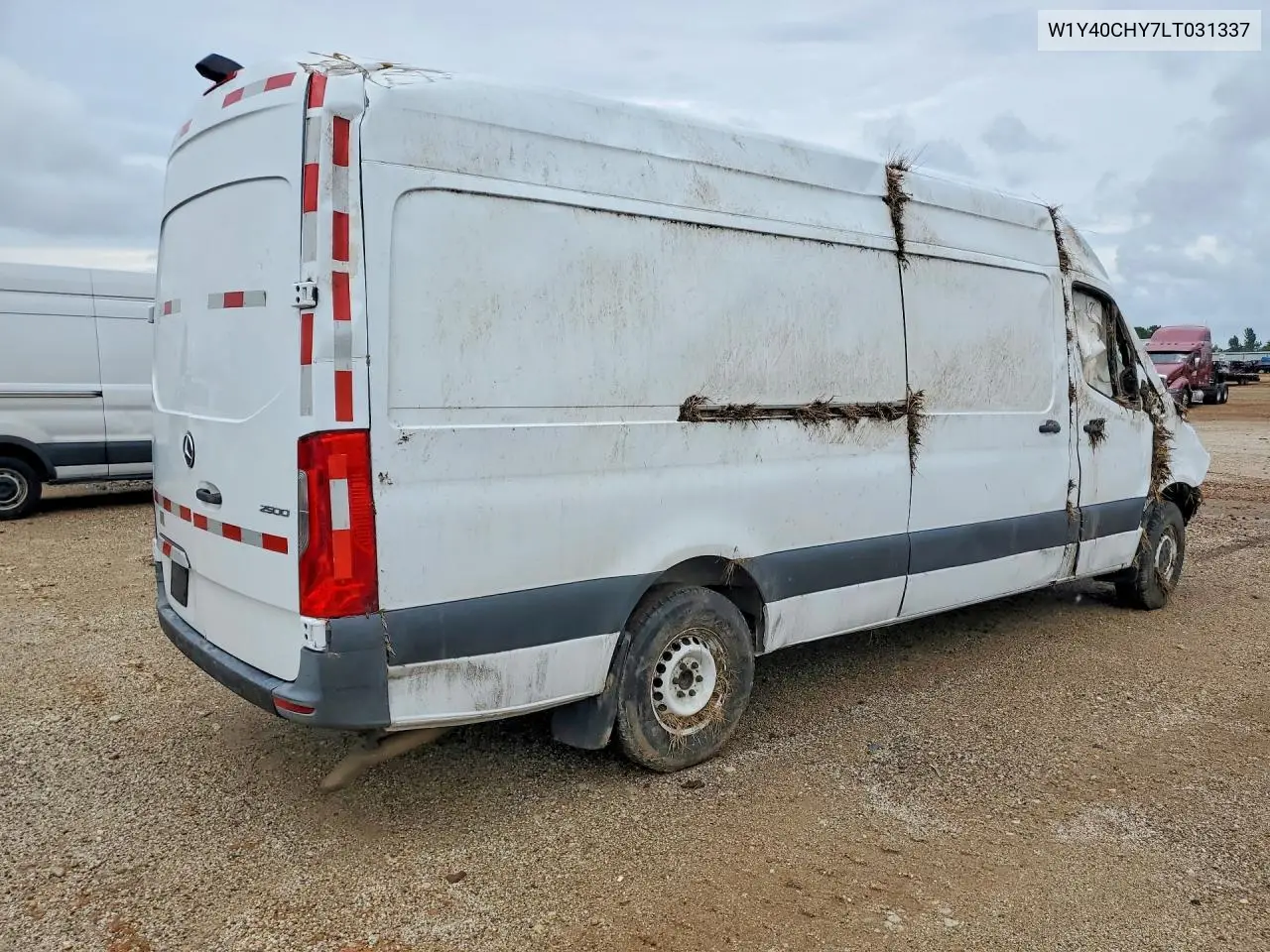 2020 Mercedes-Benz Sprinter 2500 Delivery Van VIN: W1Y40CHY7LT031337 Lot: 60859306