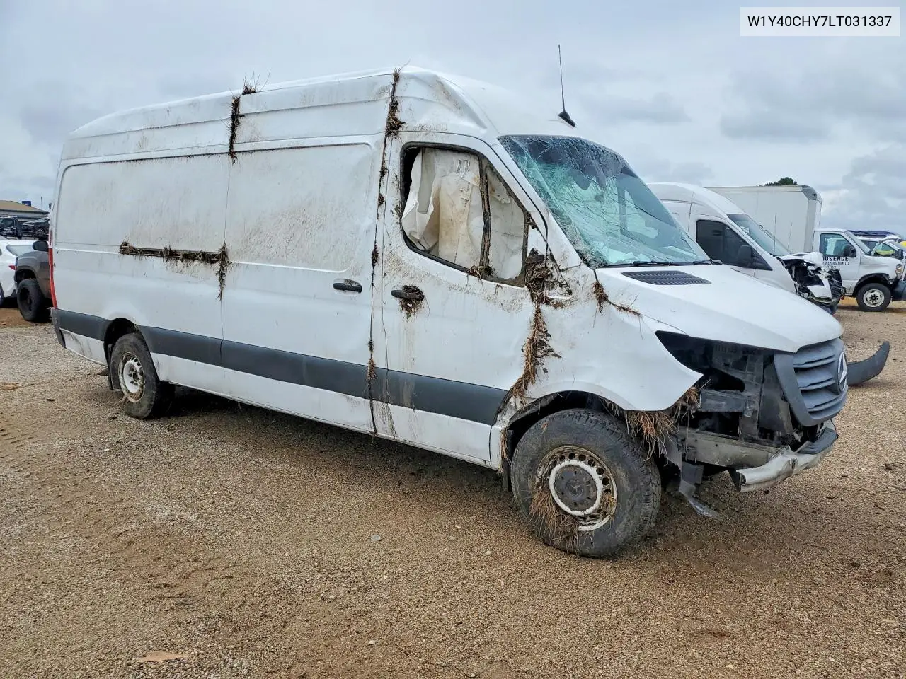 2020 Mercedes-Benz Sprinter 2500 Delivery Van VIN: W1Y40CHY7LT031337 Lot: 60859306