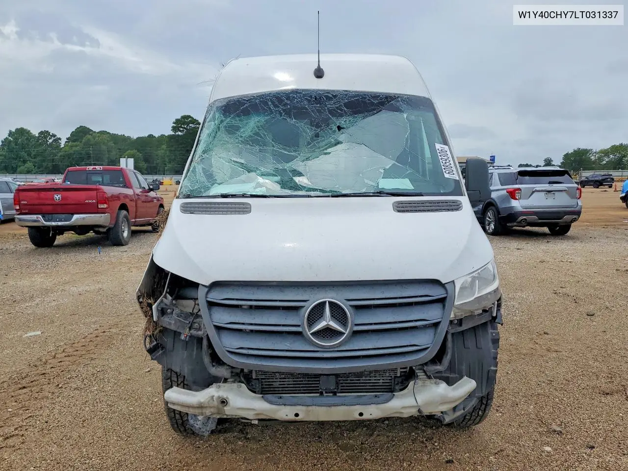 2020 Mercedes-Benz Sprinter 2500 Delivery Van VIN: W1Y40CHY7LT031337 Lot: 60859306