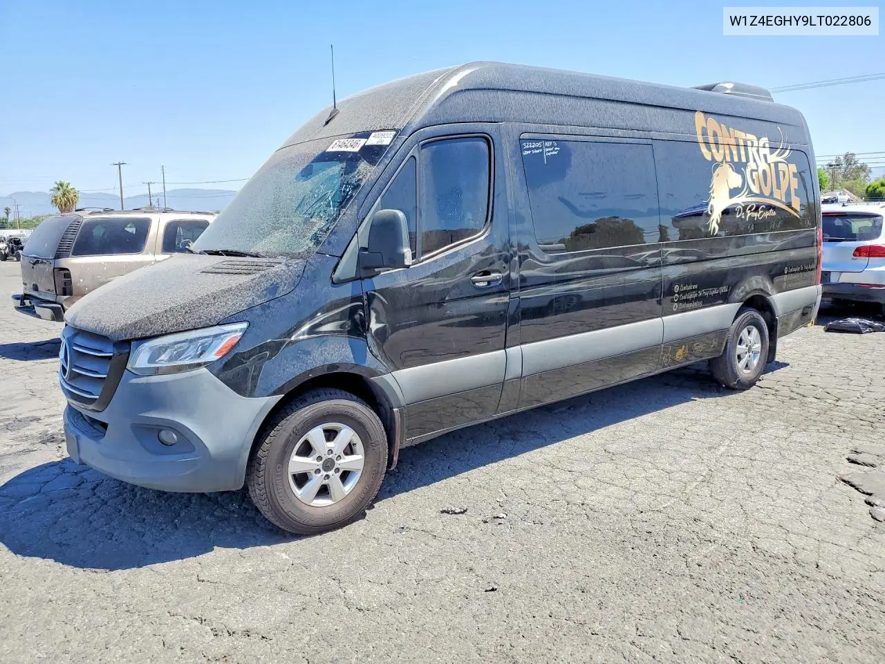 2020 Mercedes-Benz Sprinter 2500 VIN: W1Z4EGHY9LT022806 Lot: 61464346