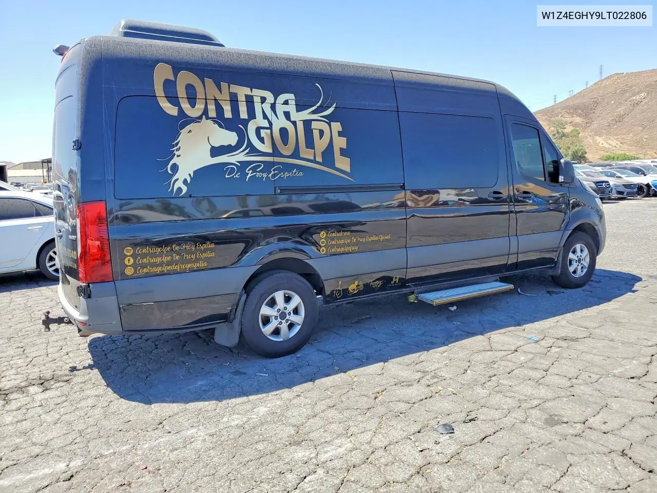 2020 Mercedes-Benz Sprinter 2500 VIN: W1Z4EGHY9LT022806 Lot: 61464346