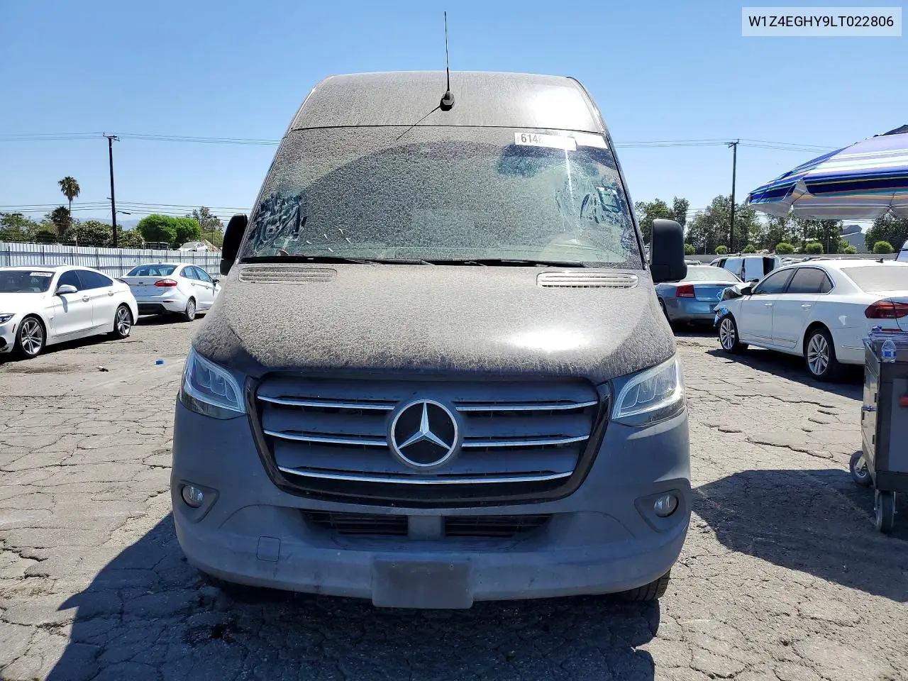 2020 Mercedes-Benz Sprinter 2500 VIN: W1Z4EGHY9LT022806 Lot: 61464346