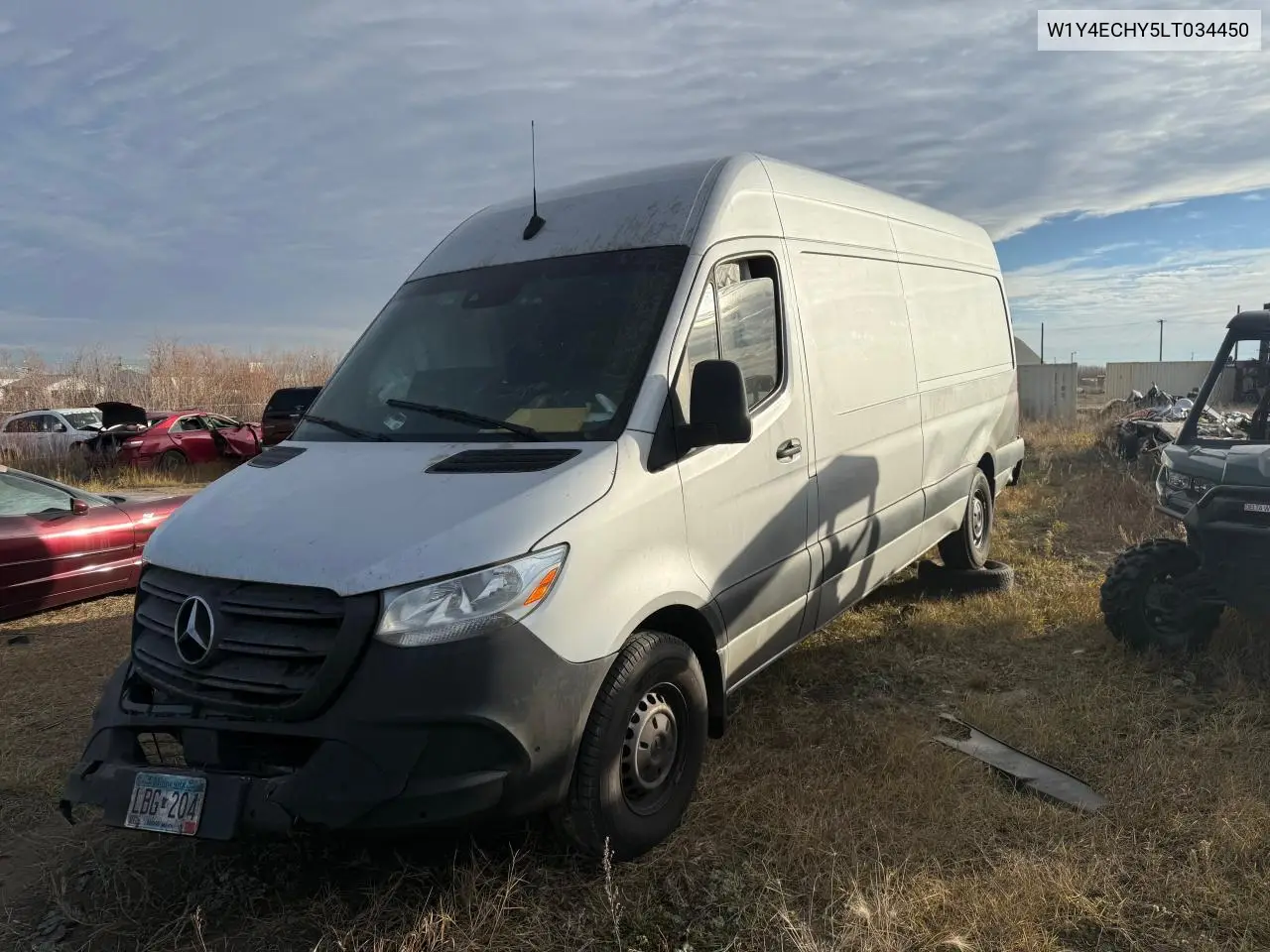 W1Y4ECHY5LT034450 2020 Mercedes-Benz Sprinter 2500
