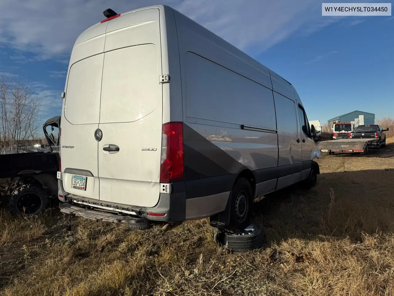 W1Y4ECHY5LT034450 2020 Mercedes-Benz Sprinter 2500