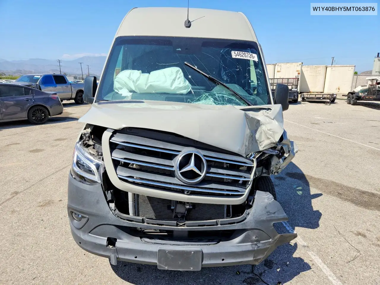 2021 Mercedes-Benz Sprinter 2500 VIN: W1Y40BHY5MT063876 Lot: 54620726