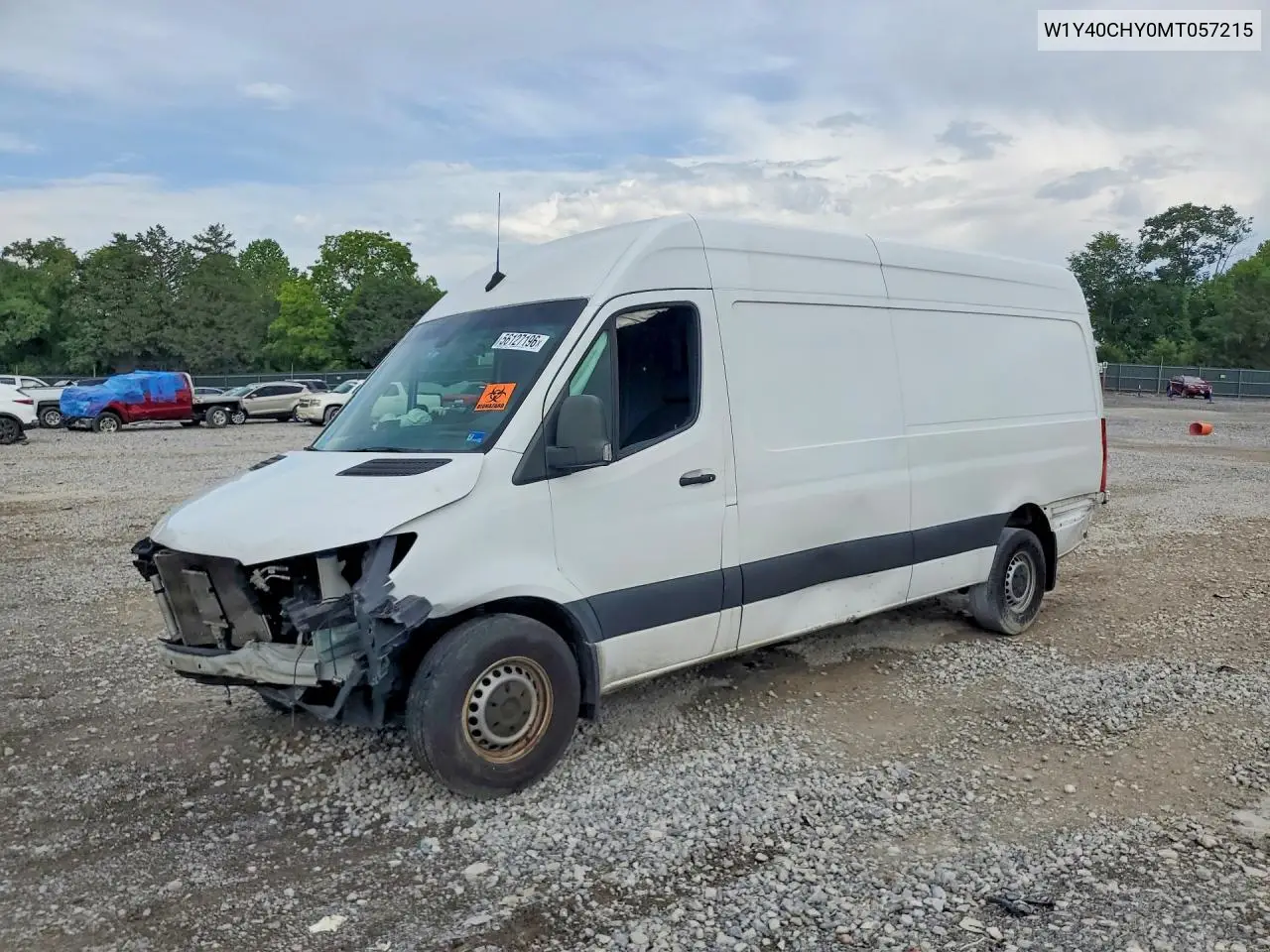 2021 Mercedes-Benz Sprinter 2500 VIN: W1Y40CHY0MT057215 Lot: 56127196