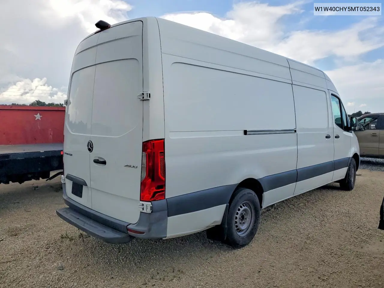2021 Mercedes-Benz Sprinter 2500 Delivery Van VIN: W1W40CHY5MT052343 Lot: 58145666