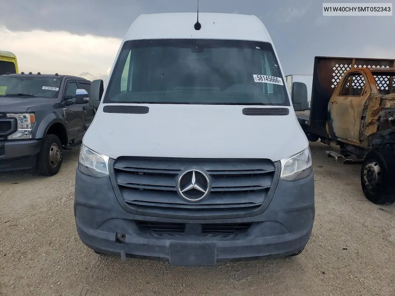 2021 Mercedes-Benz Sprinter 2500 Delivery Van VIN: W1W40CHY5MT052343 Lot: 58145666