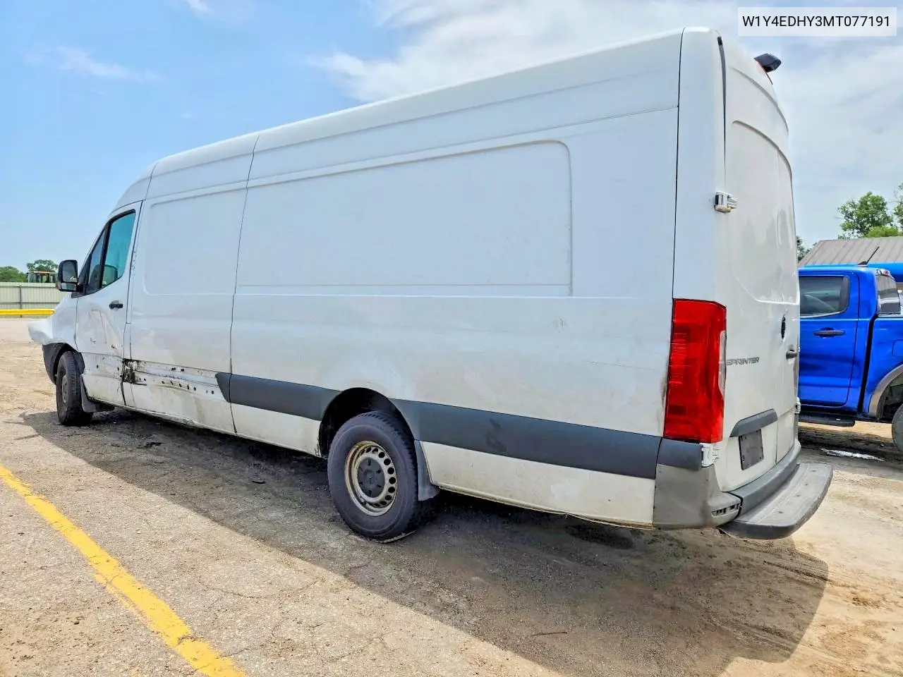 2021 Mercedes-Benz Sprinter 2500 VIN: W1Y4EDHY3MT077191 Lot: 58400936