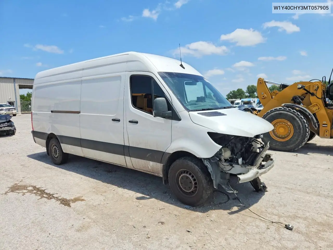 2021 Mercedes-Benz Sprinter 2500 Delivery Van VIN: W1Y40CHY3MT057905 Lot: 58433956