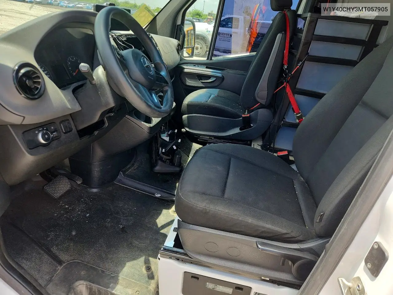 2021 Mercedes-Benz Sprinter 2500 Delivery Van VIN: W1Y40CHY3MT057905 Lot: 58433956