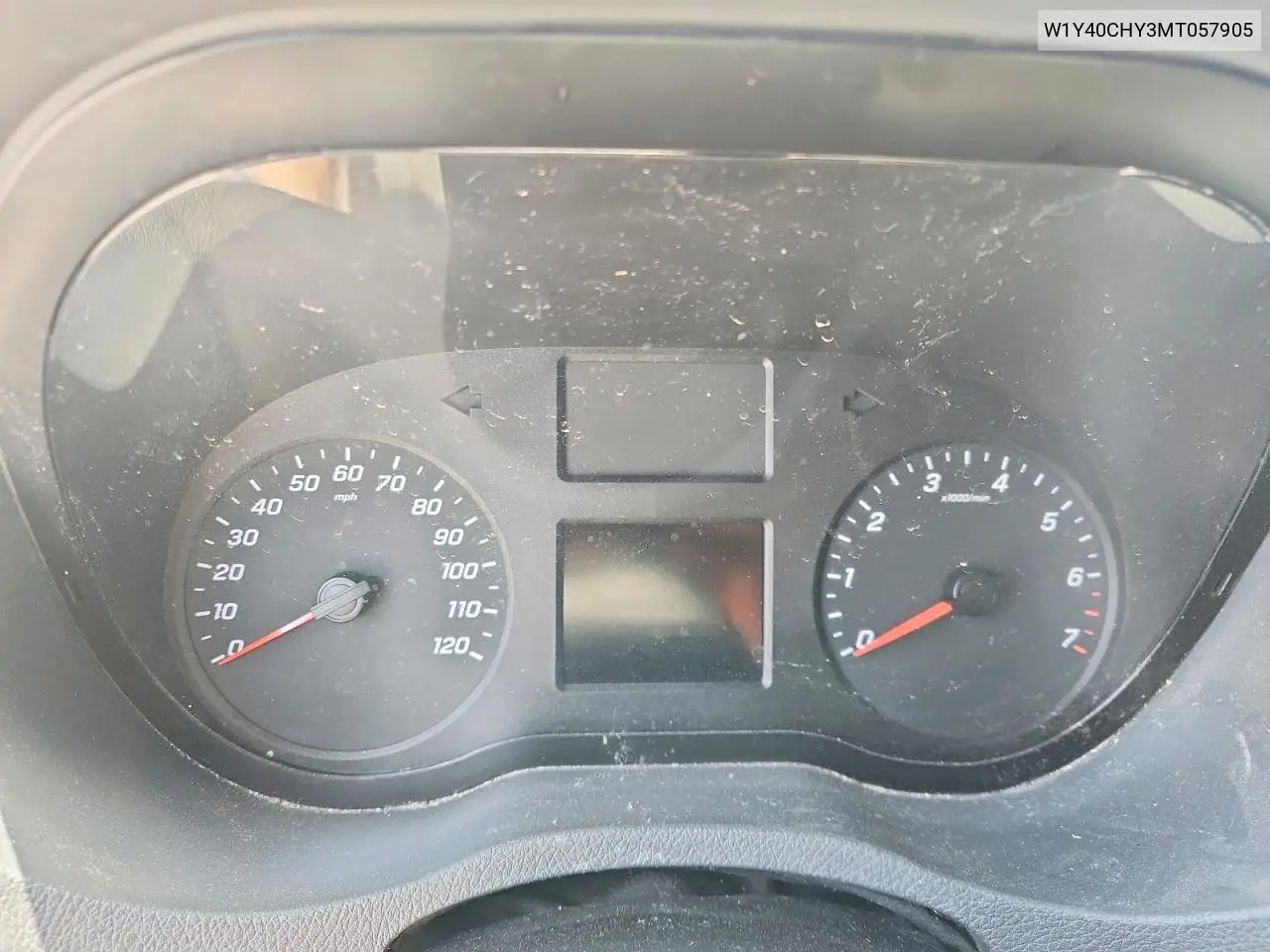 2021 Mercedes-Benz Sprinter 2500 Delivery Van VIN: W1Y40CHY3MT057905 Lot: 58433956