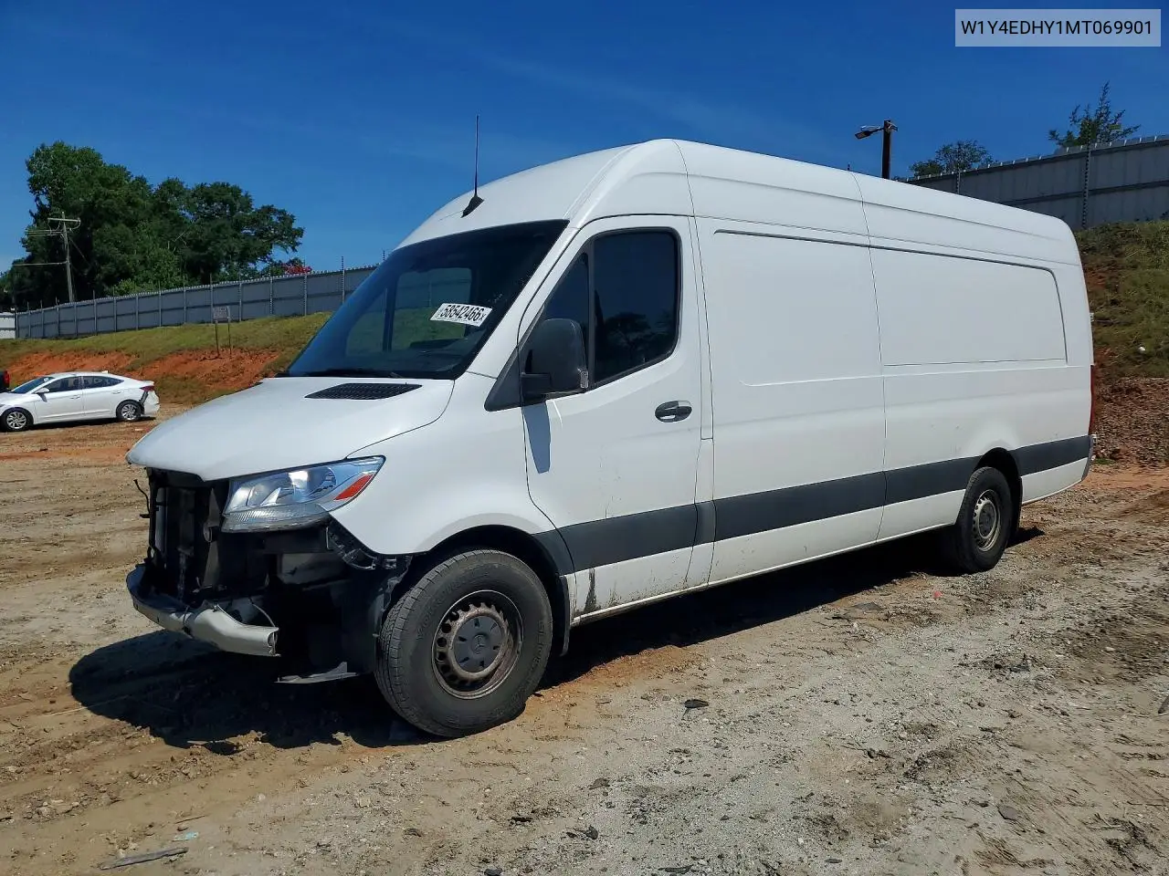 2021 Mercedes-Benz Sprinter 2500 VIN: W1Y4EDHY1MT069901 Lot: 58542466
