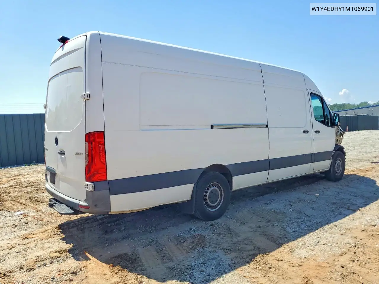 2021 Mercedes-Benz Sprinter 2500 VIN: W1Y4EDHY1MT069901 Lot: 58542466