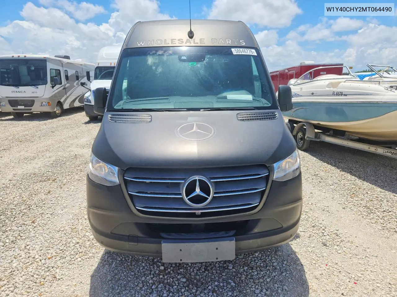 2021 Mercedes-Benz Sprinter 2500 Delivery Van VIN: W1Y40CHY2MT064490 Lot: 58646776