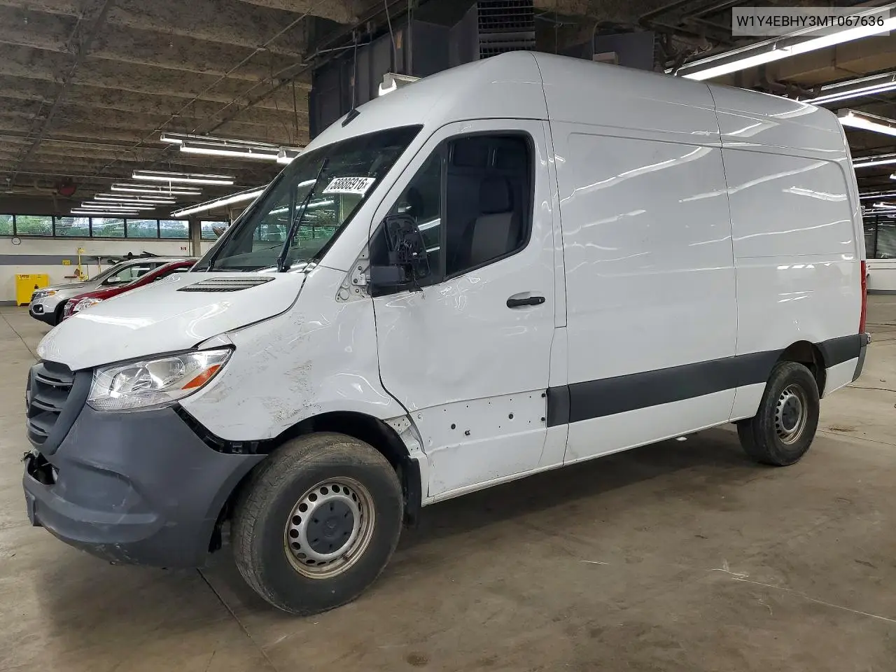 W1Y4EBHY3MT067636 2021 Mercedes-Benz Sprinter 2500