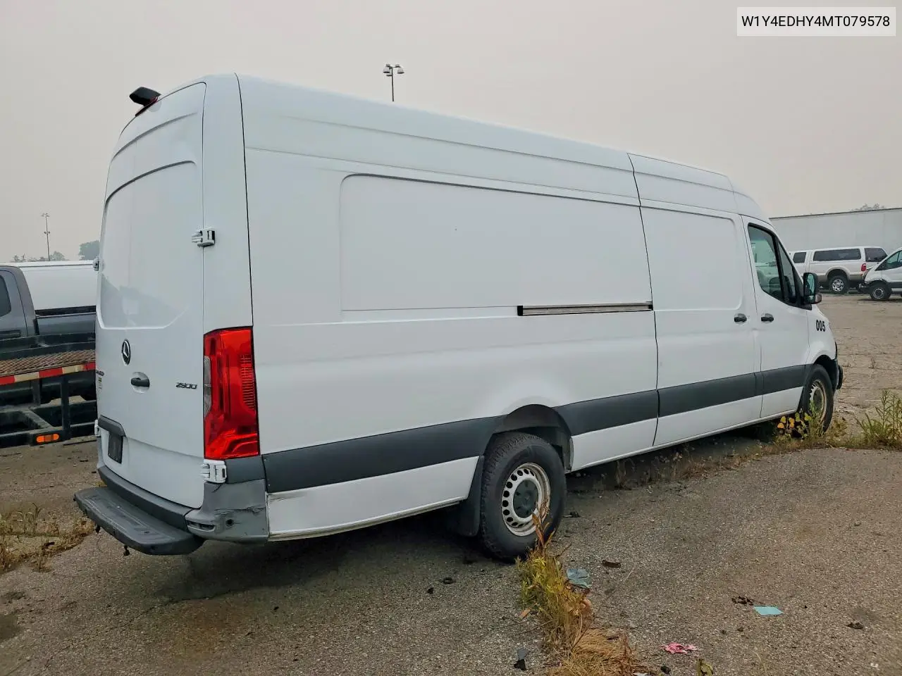 2021 Mercedes-Benz Sprinter 2500 VIN: W1Y4EDHY4MT079578 Lot: 59896126