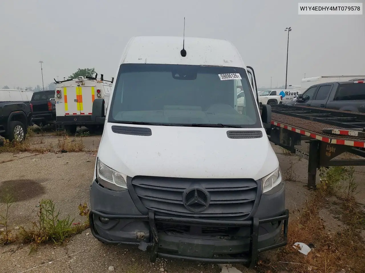 2021 Mercedes-Benz Sprinter 2500 VIN: W1Y4EDHY4MT079578 Lot: 59896126