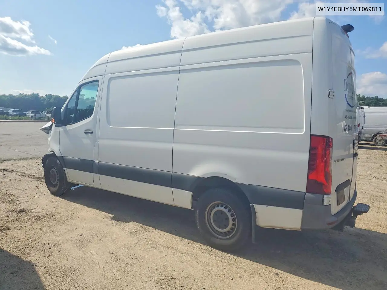 2021 Mercedes-Benz Sprinter 2500 VIN: W1Y4EBHY5MT069811 Lot: 59944516