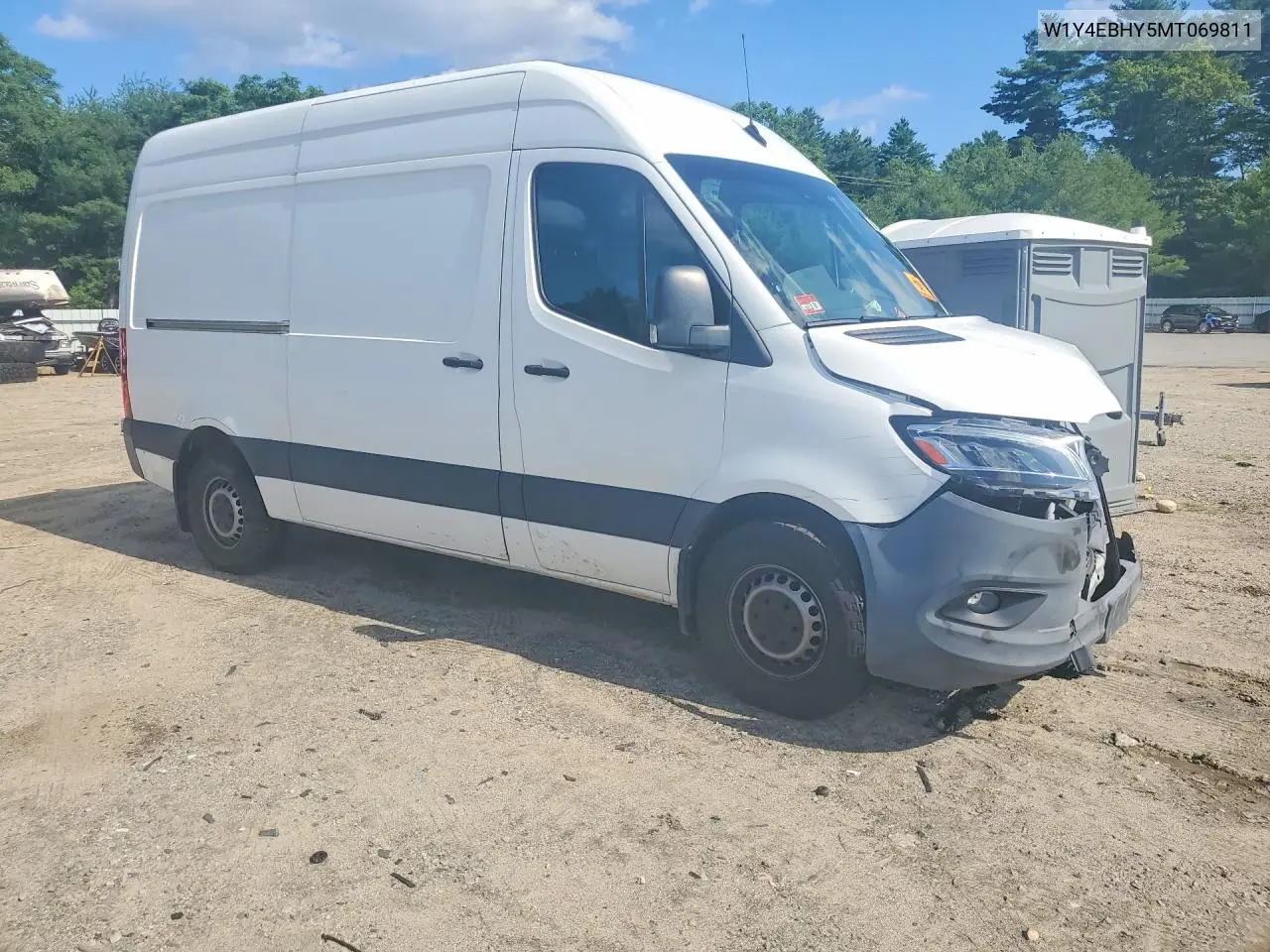2021 Mercedes-Benz Sprinter 2500 VIN: W1Y4EBHY5MT069811 Lot: 59944516