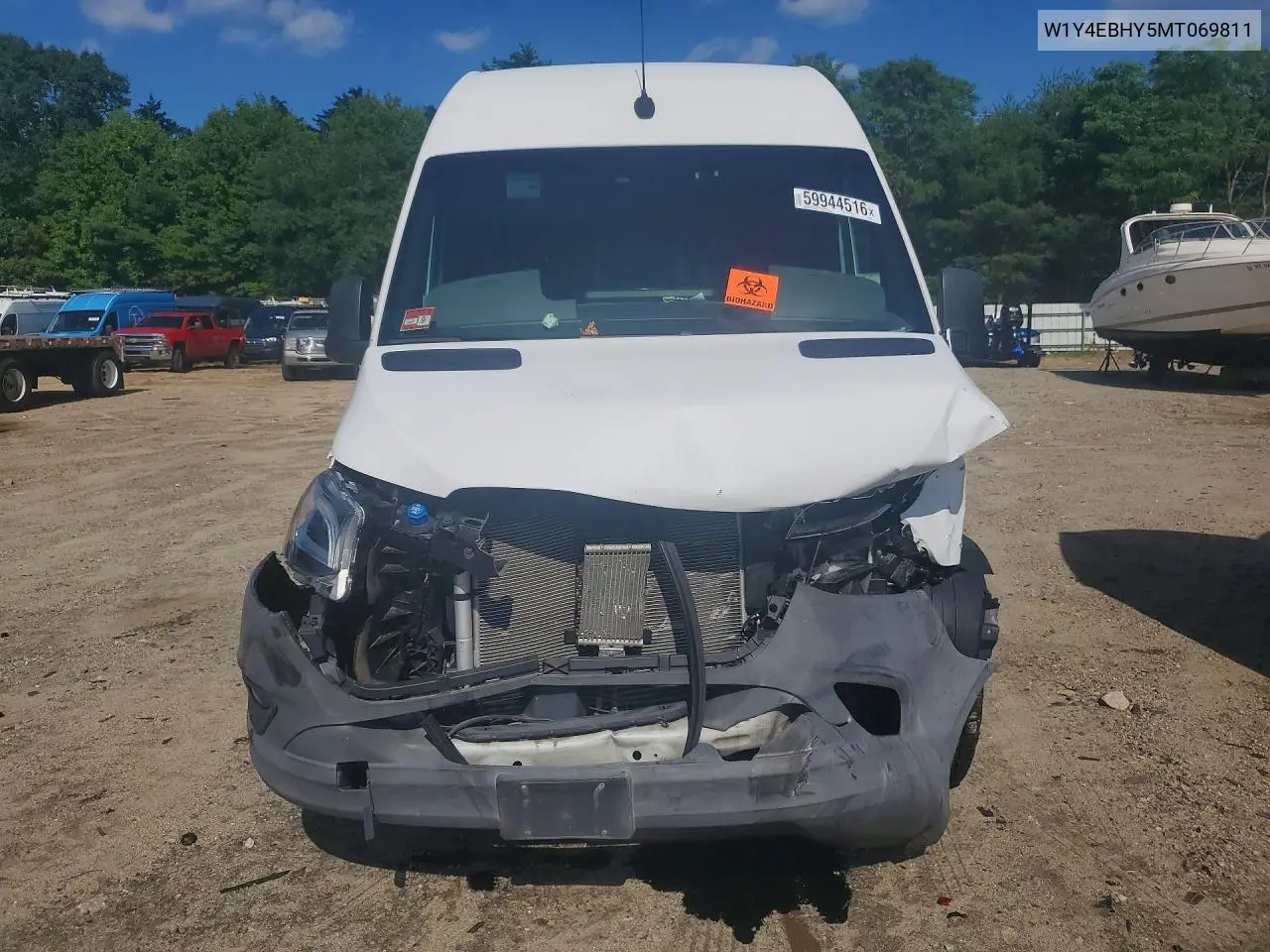 2021 Mercedes-Benz Sprinter 2500 VIN: W1Y4EBHY5MT069811 Lot: 59944516