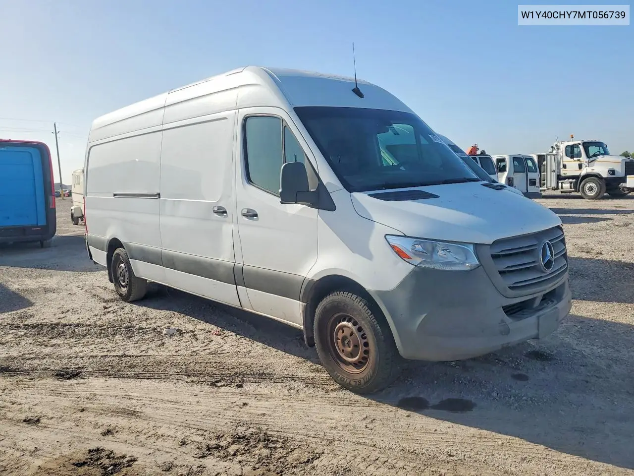 2021 Mercedes-Benz Sprinter 2500 VIN: W1Y40CHY7MT056739 Lot: 60129656