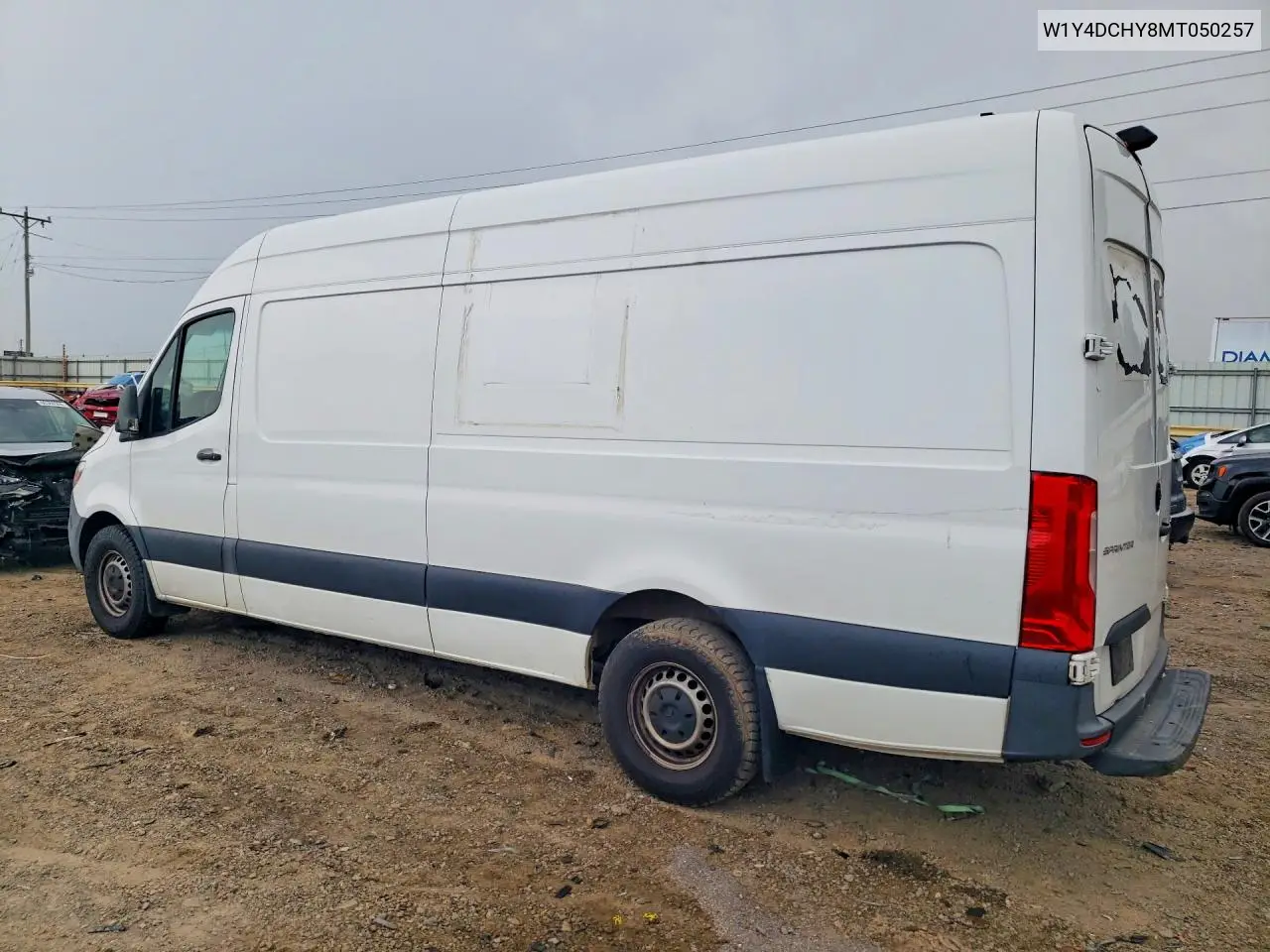 2021 Mercedes-Benz Sprinter 2500 Delivery Van VIN: W1Y4DCHY8MT050257 Lot: 60289676