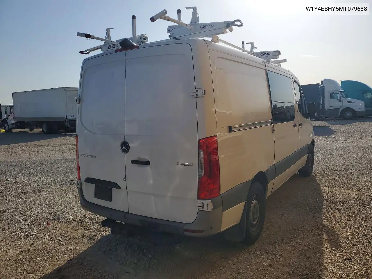 2021 Mercedes-Benz Sprinter 2500 VIN: W1Y4EBHY5MT079688 Lot: 60676886