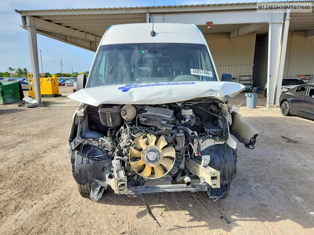 2021 Mercedes-Benz Sprinter 2500 VIN: W1Z4EGHY9MT077600 Lot: 60857466