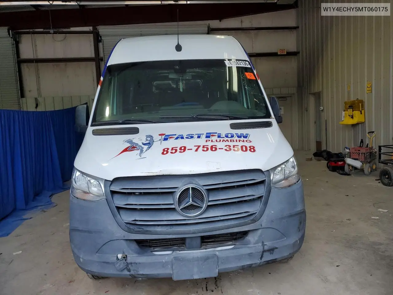 2021 Mercedes-Benz Sprinter 2500 VIN: W1Y4ECHY5MT060175 Lot: 61082136