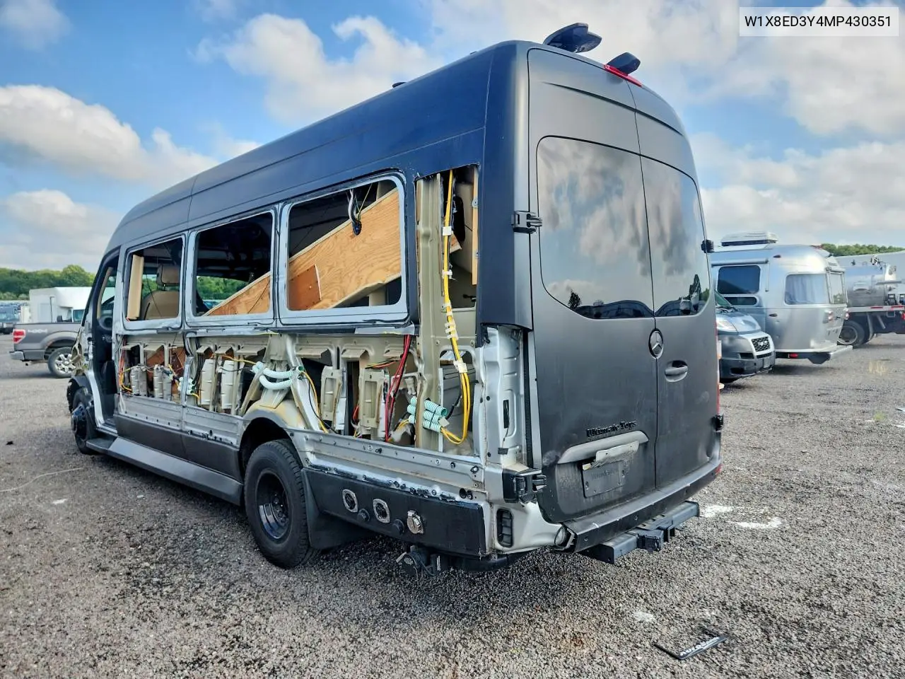 2021 Mercedes-Benz Sprinter 3500 VIN: W1X8ED3Y4MP430351 Lot: 61281116